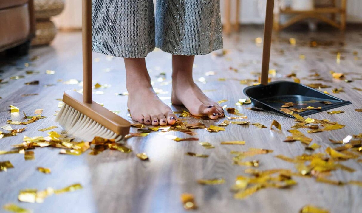 Master bedroom organization & cleaning tips